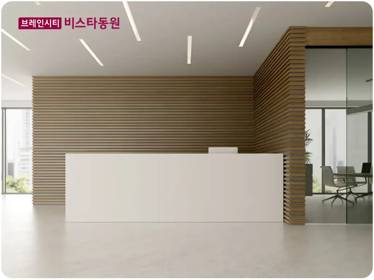 입주민 전용시설 입구